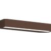 TopLight PORTO APPLIQUE BIEMISSIONE 36CM CORTEN LED CCT 3000 4000K 30W 2230LM IP65