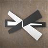 TopLight RIBBON APPLIQUE D.105CM 2 LUCI ATTACCO 2G11 BIANCO NERO