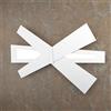 TopLight RIBBON APPLIQUE D.85CM 2 LUCI ATTACCO 2G11 BIANCO
