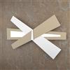 TopLight RIBBON APPLIQUE D.85CM 2 LUCI ATTACCO 2G11 BIANCO SABBIA