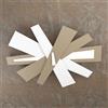 TopLight RIBBON PLAFONIERA D.85CM 2 LUCI ATTACCO 2G11 BIANCO SABBIA