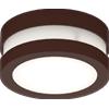 TopLight SOHO APPLIQUE PLAFONIERA 14CM 1 LUCE CORTEN IP54 1 LUCE ATTACCO GX53