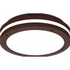 TopLight SOHO APPLIQUE PLAFONIERA 30CM 4 LUCI CORTEN IP54 1 LUCE ATTACCO GX53 NON INCLUSE