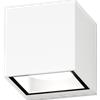 TopLight SPA APPLIQUE CUBO 2 LUCI BIANCO IP54 ATTACCO GX53