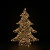 Mercury Home Albero luminoso 3D filo oro 60cm 50 Led Bianco Caldo a batteria Mercury Home