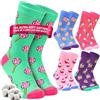 Get Trend Calzini Divertenti Donna, Pack da 5 o 6 Calze Colorate e Simpatiche per Uso Quotidiano, Lavoro, Regalo Donna Madre