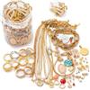 NASSMOSSE Set di barattoli di Gioielli misteriosi da 40 Pezzi - Barattoli misteriosi di Gioielli Vintage, Moderni e Boho Assortiti Che includono Collana, Orecchini, Anello, Oro