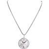 XLTEAM Collana Ciondolo Quarto Pentacolo di Giove Chiave di Salomone retrò Ciondolo Collana Uomini Sigilli dei Sette Arcangeli Festa Gioielli Regali, size