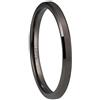 CROWNAL Coppia di fedi nuziali in tungsteno, 2 mm, colore: nero/argento/canna di fucile/oro rosa, da uomo e donna, finitura spazzolata opaca, con incisione I Love You, taglia da 4 a 17