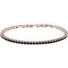 MORELLATO Club Bracciale da Uomo Tennis | Acciaio, color Rose-Gold, Cubic Zirconia, Misura 18.5 + 3.5 cm