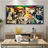GELYX Famoso Guernica Di Picasso Riproduzioni Di Quadri Su Tela Poster E Stampe Per La Decorazione Della Parete Di Casa 90x180 Cm Senza Cornice