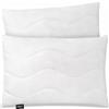 Lileno Home Imbottitura per cuscino, 40 x 60 cm, set da 2 pezzi, cuscino interno trapuntato, per chi soffre di allergie, in microfibra, come cuscino decorativo e cuscino da divano, lavabile a 40 °C