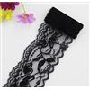 Yulakes, bordatura in pizzo vintage, 10 m, 5,5 cm, per decorazione fai da te, colore: nero