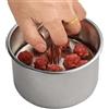 Generico Stampo Per Polpette 1Pc Acciaio Inossidabile 6/12 Fori Antiaderente Pressa | Acciaio Inossidabile Stampo Per Polpette, 11/14cm, Antiaderente, Manuale, Carne Gamberetti, Cucina, Portatile
