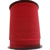PIZZITALIANI LACES & RIBBONS SINCE 1953 PIZZITALIANI Cordino collane - Cordoncino per braccialetti ROSSO, Diametro 2mm X 100m, Passamaneria Decorativa, Resistente e Flessibile, Cordone Intrecciato a 3 Capi, Made in Italy