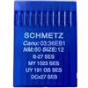 TOMASELLI MERCERIA 10 Aghi Schmetz Canu:03:36EB1 NM:80 SIZE:12 B-27 SES MY 1023 SES UY191GS SES DCx27 SES