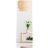 RELAX4LIFE Specchio da Parete 110 x 38 cm, a Figura Intera per Camara da Letto, Rettangolare con Pellicola Antideflagrante, Senza Cornice, Bianco