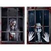 Rainway Decorazione Halloween, 2 pezzi Decorazione Halloween Finestra
