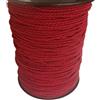 PIZZITALIANI LACES & RIBBONS SINCE 1953 PIZZITALIANI Cordino collane - Cordoncino per braccialetti ROSSO CARDINALE, Diametro 2mm X 100m, Passamaneria Decorativa, Resistente e Flessibile, Cordone Intrecciato a 3 Capi, Made in Italy