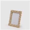 EDG PORTAFOTO Foglie Mix 23X18 Colore : Oro