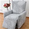 PEIHUODAN 4 Pezzi Copripoltrona Relax Reclinabile Universale, Fiori Geometrici Fodere Copripoltrona Reclinabile 1 Posto Elasticizzato Lavabile Rimovibile, Copertura per Poltrona Reclinabile (Style 4)