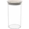 Biesse Barattolo a Tenuta Ermetica in Plastica (WARM GRAY, GRANDE)