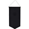 NZVQH Espositore da Parete in Tela per Spille Smaltate, Striscione Nero da Appendere per Esporre Orecchini Glitterati Bottoni e Toppe, Organizer di Distintivi, 22 x 43 cm