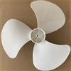 Ableholy Ricambio per ventola da 40,6 cm, elica in plastica PP per ventilatori da tavolo, flusso d'aria silenzioso, facile da installare, uso domestico e ufficio (bianco)
