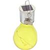 HOLIDYOYO Lampadina Solare per Esterni Ip44 Luce Gialla a Consumo Ridotto e Rotazione, per Giardino e Campeggio in Plastica Resistente