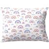 PinkZebra 30 x 40 cm, federa per bambini, in 100% cotone, per ragazzi, Ökotex Standard 100, federe per bambini con chiusura lampo, made in EU, arcobaleno