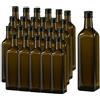 PALUPLUS 24 Bottiglie Vuote in Vetro per Olio da 750 ml, Marasca UVAG con Tappo a Vite Salvagoccia, Bottiglia per olio e liquore, Made in Italy -364C -11