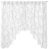 Fyhqwf 1 Pezzo Tende In Pizzo A Farfalla - Tende In Pizzo - Tenda Mantovana Per Finestre - 150 X 100 Cm, Stile Moderno-Retrò, Ideale Per Cucine, Bar E Camere Da Letto, Pannello Decorativo Leggero