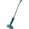 Picysa Mop elettrico, Mop Semovente Leggero Ricaricabile Senza Fili con Testa Rotante a 180° e Manico Regolabile, per Pavimenti in Marmo Laminato, Piastrelle in Legno Duro (Verde)