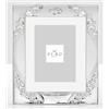 Generico Puro Cornice per 25° Anniversario, Collezione Fiori, Argento, 15x20 cm