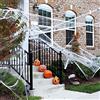 Taspire Decorazione ragnatele di Halloween, 300 g, con 100 Ragni Falsi | ragnatele elastiche di Halloween per decorazioni di Halloween per feste, abbastanza per coprire 1500 piedi quadrati