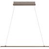 Lucande lampada a sospensione dimmerabile (Moderno) colore Grigio, in Metallo ad es. Soggiorno & Sala da pranzo lampadina inclusa Lampada lampadine per plafoniera