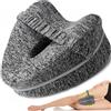 Generico Cuscino Ortopedico Tra le Gambe in Memory Foam, per Ginocchia e Gamba Ergonomico, Dormire sul Fianco, Supporto per Anche, Bacino e Colonna, Fodera Sfoderabile e Lavabile, Grigio