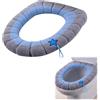 Rakiuty Bagno Coprisedile WC Pad,Coprisedili per WC,Coprisedile Universali per Toilette,Caldo Cuscino del Sedile del Water,Toilette Copri Sedile,Copri Sedile Toilet Morbido Invernale (Blu)