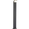 Lucande Lampada LED da esterni (Moderno) colore Nero, in Alluminio lampadina inclusa lampioncino paletto luminoso lampada viale lampione