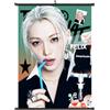 Roffatide KPOP Stray Poster per STAY 50x70cm rotolo immagine SKZ Merch (K) | KPop Group Wall Art Regalo per gli amanti del pop coreano Home Office Dorm Decor