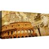 canvashop Quadri Roma Antica Colosseo 140x70 cm | Moderni, Soggiorno, Stampa Su Tela Canvas, Città Italia