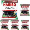 Haribo Rotella, Caramelle Gommose, Gusto Liquirizia, 175gr (Confezione da 5)