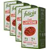 FELICIA BIO PASTA SECCA CON FARINA DI LENTICCHIE ROSSE BIO 250 GR, TAGLIO FUSILLI (Confezione da 4)