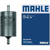 MAHLE Filtro carburante KL14 | Compatibile con: ALFA ROMEO 164, 75, AUTOBIANCHI Y10, CITROËN AX, BX, BX Break, C15 Kasten/Großraumlimousine, C15 Kombi, CX I