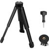 CAZSTYK Treppiede da scrivania compatto per uso, With accessories | Design telescopico per piccole fotocamere e, struttura leggera in ABS per vlogging e streaming