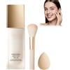 Generic Fondotinta Adattivo over 50 - Per Pelli Mature，1bottiglia | Coprenza Modulabile, Finish Naturale Luminoso, Uniforma il Colorito - Set con Pennello Applicatore + Spugnetta 30ML