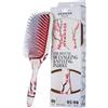 Denman Spazzola per capelli districante e styling, D38, fiori di ciliegio | Spazzola piatta per districare delicatamente, asciugatura rapida e controllo dello styling, confezione di alta qualità