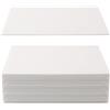 HONYUET 30 tatuaggi in pelle sintetica formato A5, in silicone, 14,5 x 19 cm, colore bianco, per esercizi di tatuaggi