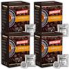 Machegusto! the taste of happiness. Machegusto! - Caffè Miscela Nera 400 Cialde Compostabili ESE 44 mm (4 x 100) - Espresso Italiano Intenso - Tostatura Artigianale - Compatibile con Macchine ESE - 100% Caffè