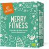 UMBRELLA Landgarten Merry Fitness Calendario Avvento 2026 con 24 snack bio vegani | 24 snack salati - croccanti, vegani e sempre diversi, il regalo salato al posto della cioccolata